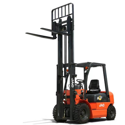 Stromlinienförmiger Diesel-JAC Forklift Truck For Material, der 2 Tonne -2,5 Tonne behandelt