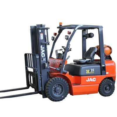 Stromlinienförmiger Diesel-JAC Forklift Truck For Material, der 2 Tonne -2,5 Tonne behandelt