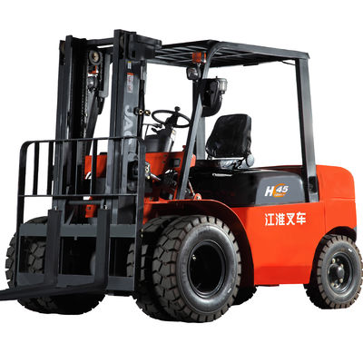 4T-4.5T pneumatischer Diesel-JAC Forklift Electric Warehouse Forklift LKW