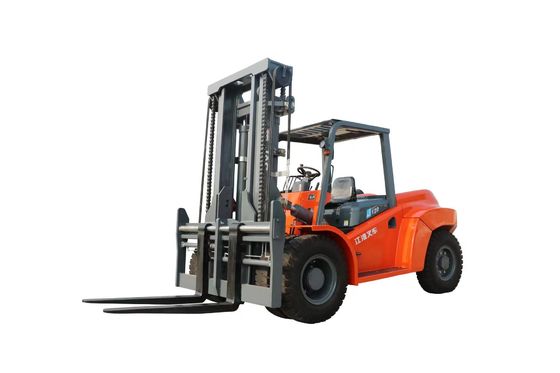 JAC Diesel 12 Ton Forklift Truck For Material, der CPCD120J behandelt