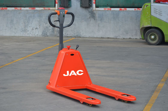 Mechanischer Fußgänger-halb elektrischer Gabelhubwagen 2T 2000kg