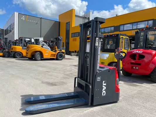 Elektrischer Fußgängerhochleistungsstapler-doppelter Paletten-Reiter 2 Tonne