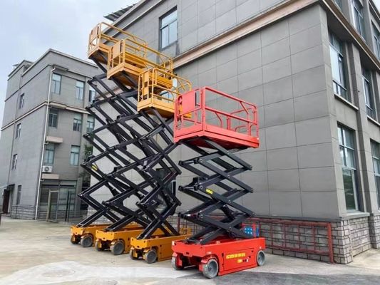 JAC Modern Scissor Aerial Platform-Aufzug-Arbeits-Fahrzeug 10m 320kg