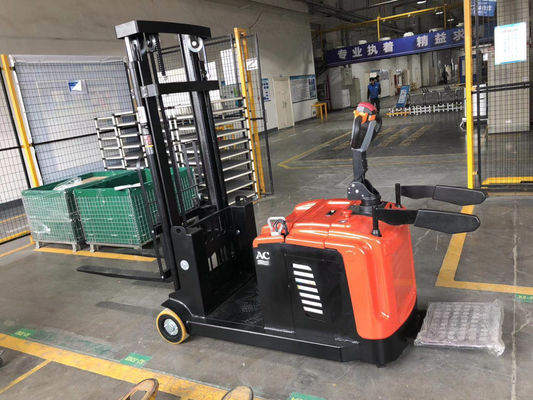 Elektrischer Ausgleichsgabelstapler Walkie spreizen Stapler 1500kg